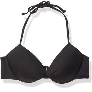 Bikini Lab Underwire Halter Hipster Swimsuit Top